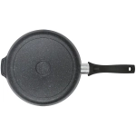 Сковорода глубокая 26см с ручкой «Granit» (black) сггч260а