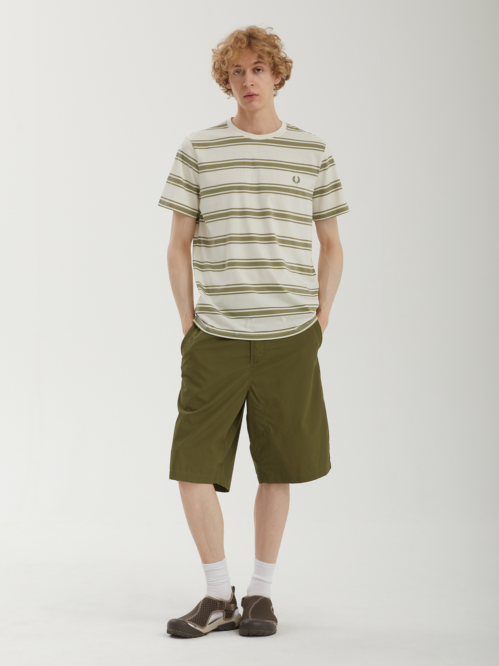 Мужская Футболка Fine Stripe