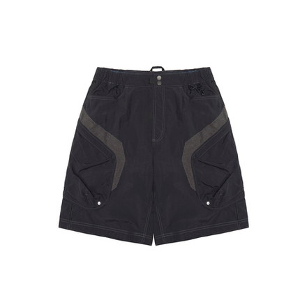 Шорты Nothomme Blue Ridge Patchwork Shorts "Black"