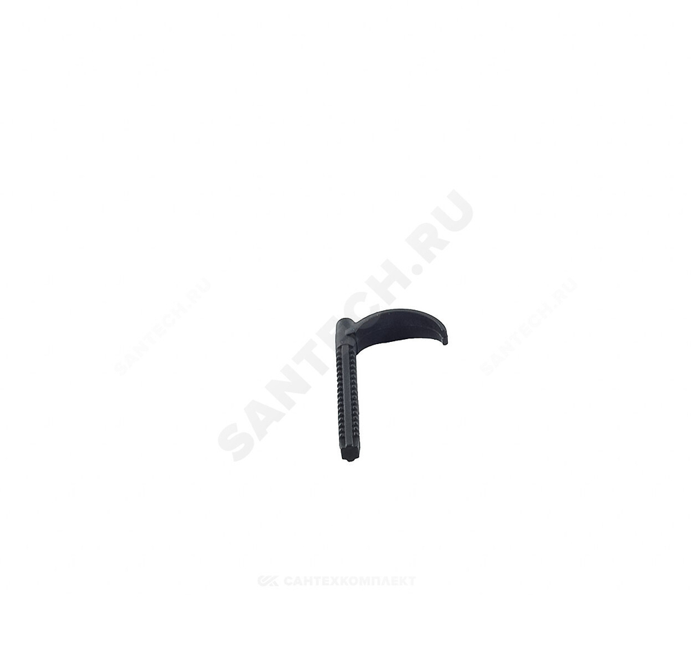 Крюк односторонний L=10см для труб Дн 10-32 Rehau 12573781002
