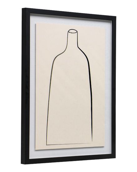Постер “Minimal Vase” в чёрной раме