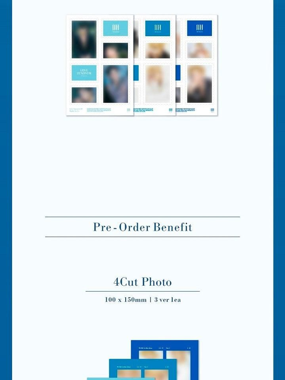 Альбом Monsta X Wonho - Love Synonym #2 : Right For Us 1st Mini Album PART.2 RANDOM Version