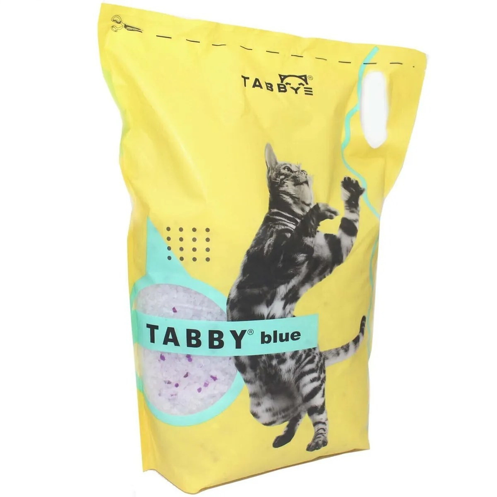 Наполнитель Tabby силикагель лаванда для кошек 7,9 л