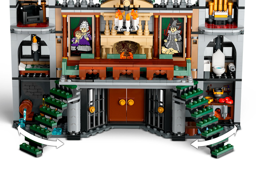 Конструктор Лего Гарри Поттер Поместье Малфоев | LEGO Harry Potter Malfoy Manor - 76453, 1601 деталей (10+)