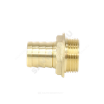 Переходник штуцерный латунь неразъемный для шланга Дн 10х1/2" НР 9102 Aquasfera 9102-01