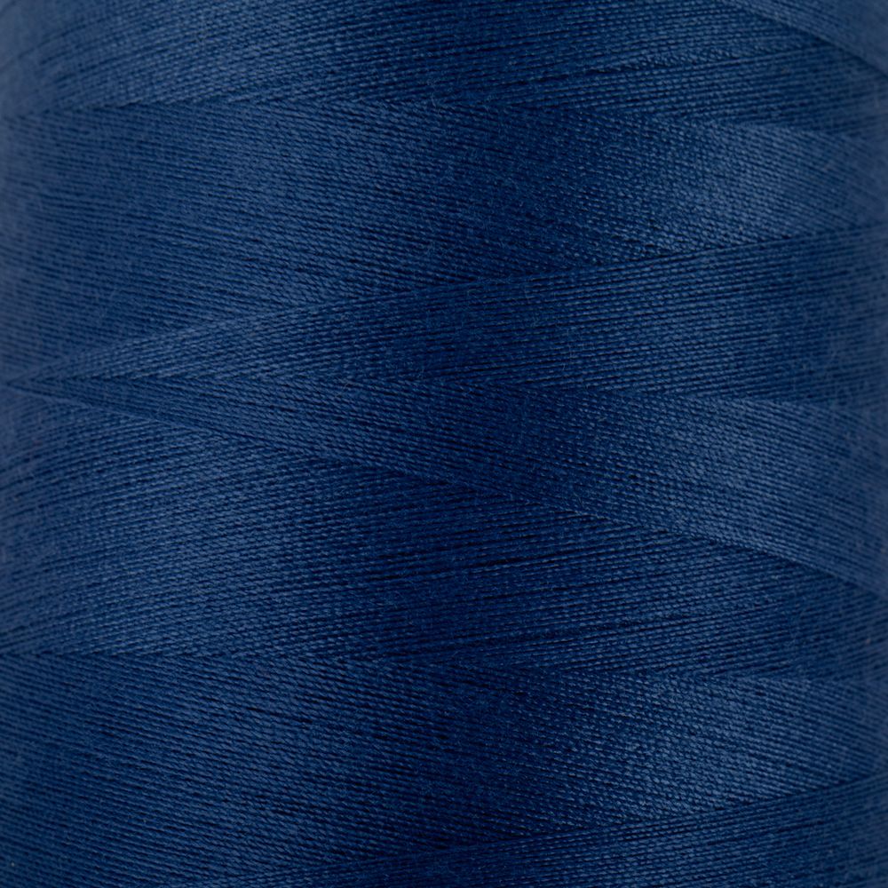 Нитки универсальные Gamma 40/2, 4570 м (5000 ярд) / 1 кат., 296 синий