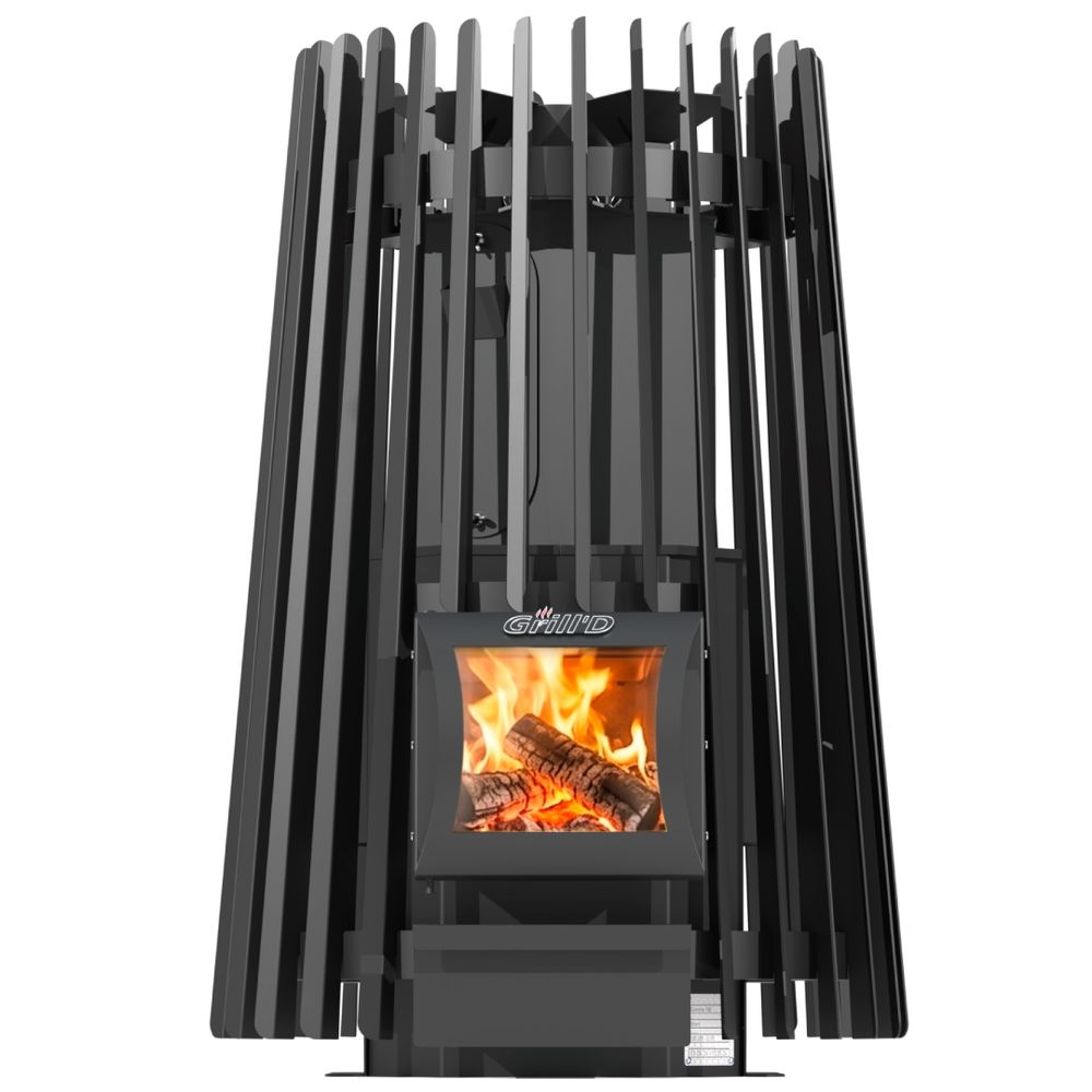 Дровяная банная печь Grill'D Cometa Vega 180 Short