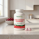 NaturesPlus, Ultra Chewable Cranberry®, 90 жевательных таблеток в форме сердца