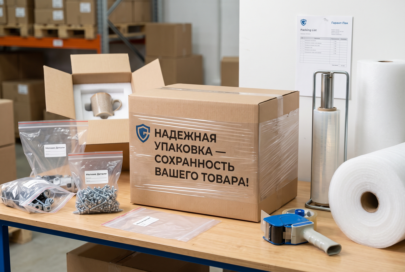 🛡 Надежная упаковка — сохранность вашего товара!