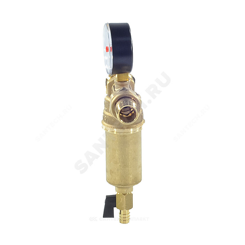 Фильтр сетчатый T-образный латунь Ду 15 Ру25 G1/2" НР 751 Icma 83751AD05