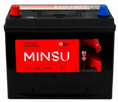 80 Ah MINSU Asia L+