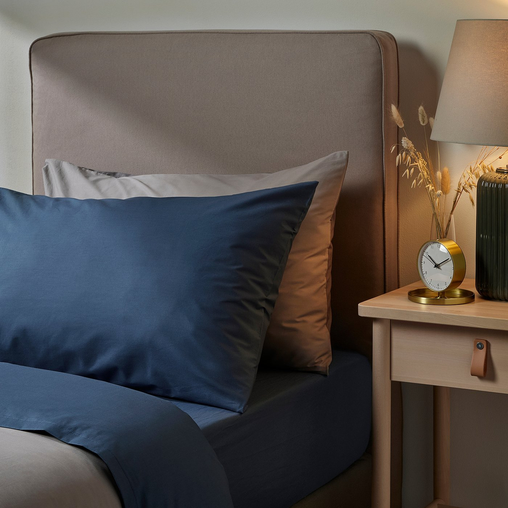 IKEA ULLVIDE  (ИКЕА УЛЛВИДЕ)  -  Наволочка - темно-синяя 70x80 см