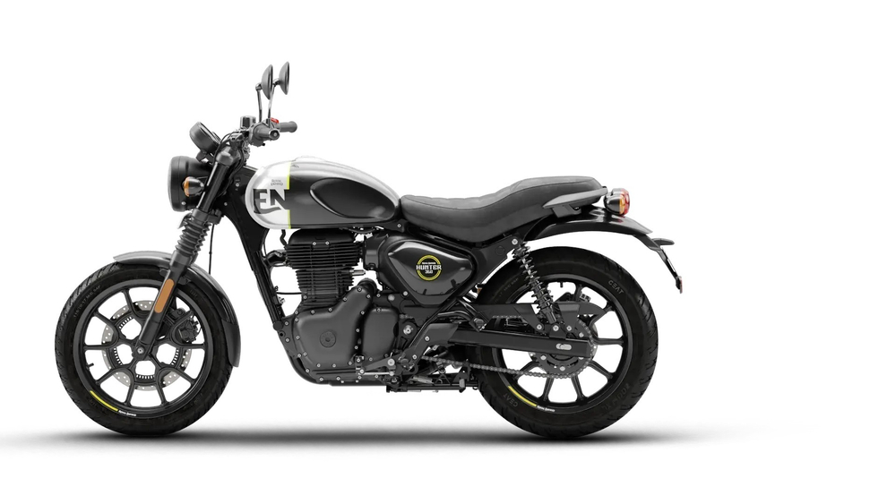 Royal Enfield Hunter 350 Rebel Black
