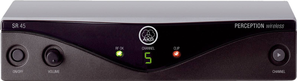 AKG Perception Wireless 45 Instr Set BD A (530-560): радиосистема с портативным передатчиком, 4-8 каналов + гитарный шнур
