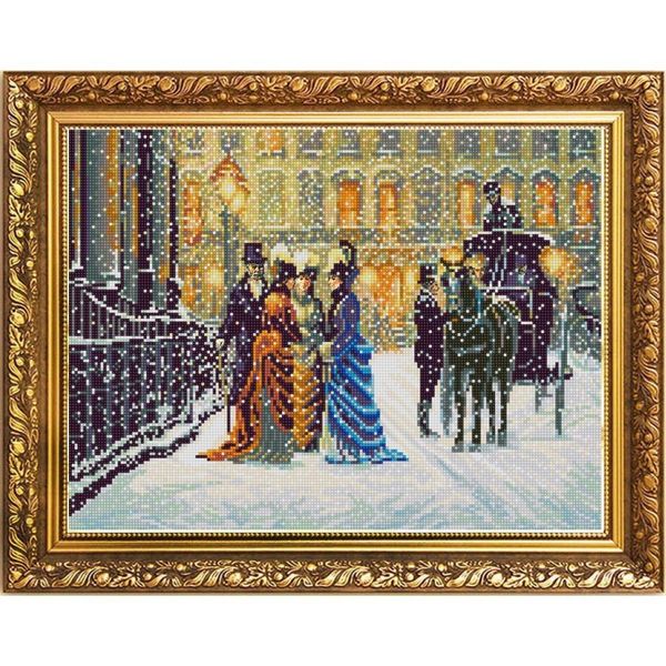 Рисунок для вышивания бисером Конек, 1261 Антракт 29х39 см
