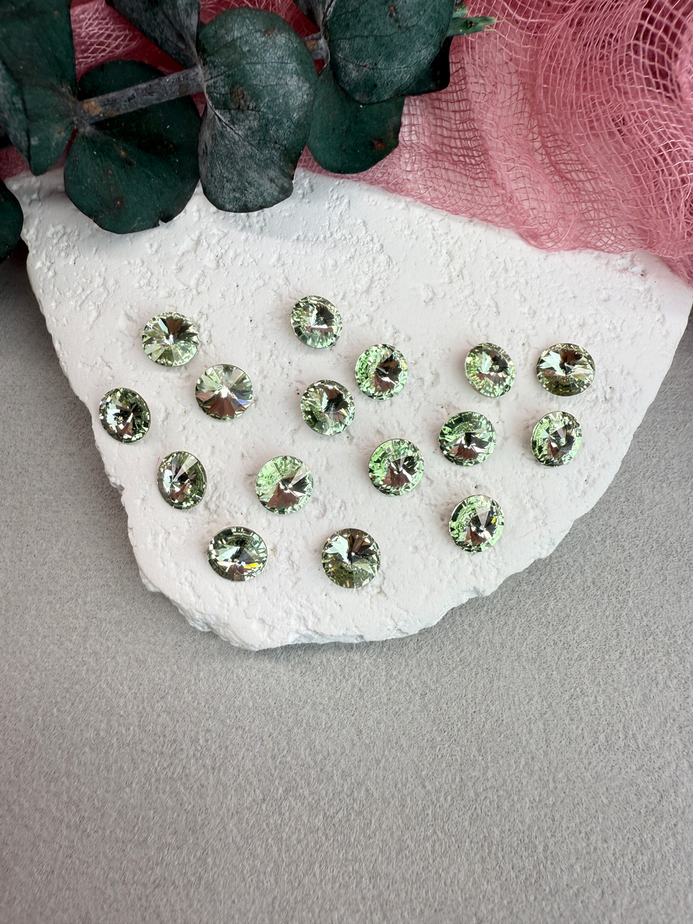 Риволь Rivoli 8 мм, Chrysolite