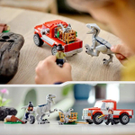 Конструктор LEGO Jurassic World, 76946, Захват синего и бета-велоцираптора 181 шт. (из Финляндии)