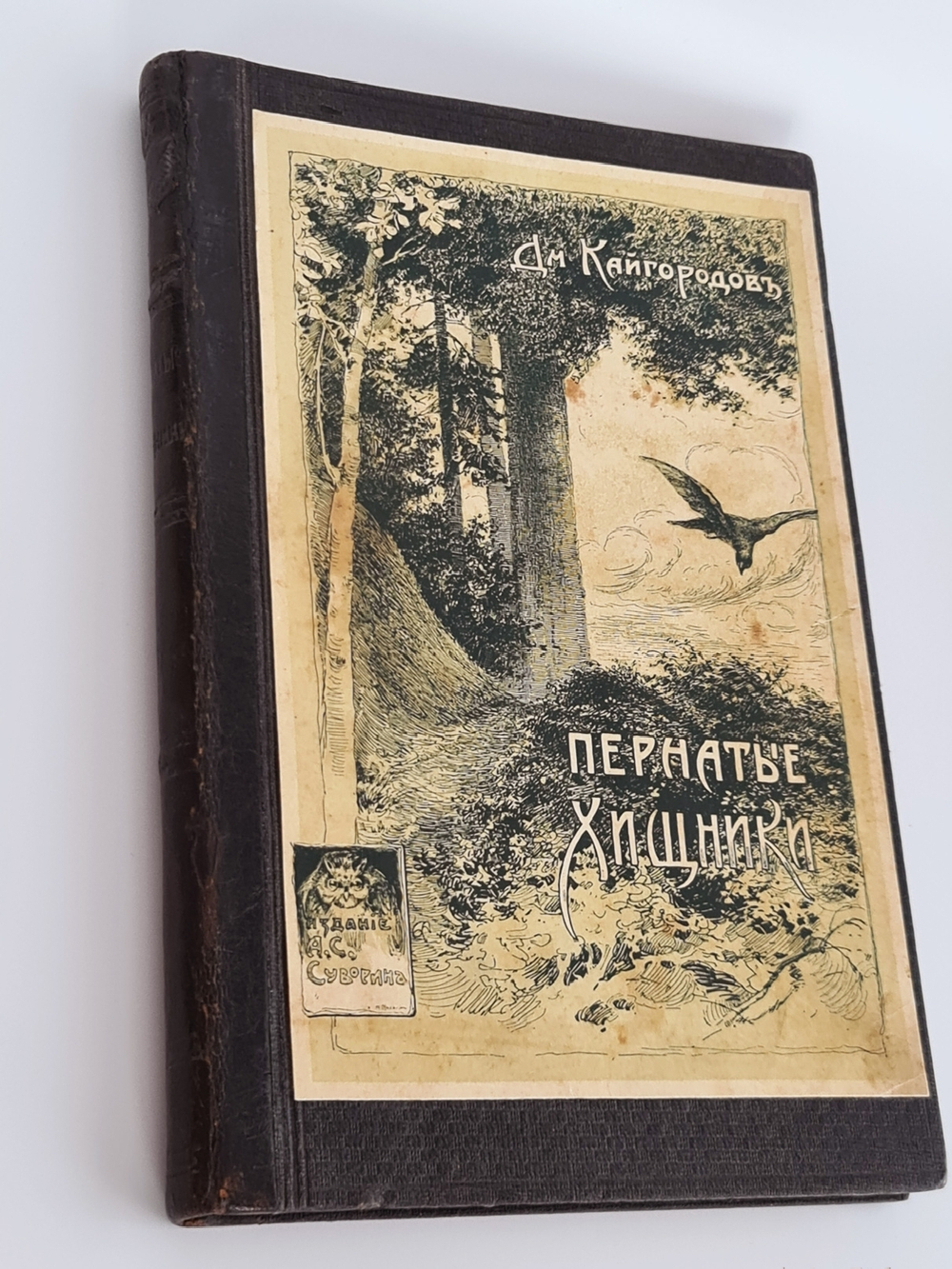 "Пернатые хищники. Популярные очерки из мира русских хищных птиц". Д.Н.Кайгородов. 1906 г.