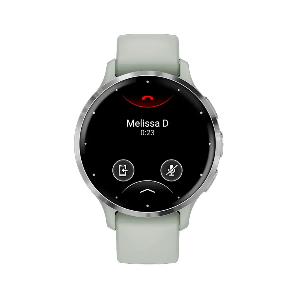 Умные часы Garmin Venu 3S, 41mm, Silver / Sage Gray (010-02785-01)