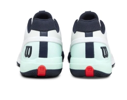 Теннисные кроссовки Wilson Rush Pro 5 - white/bay/fiery coral