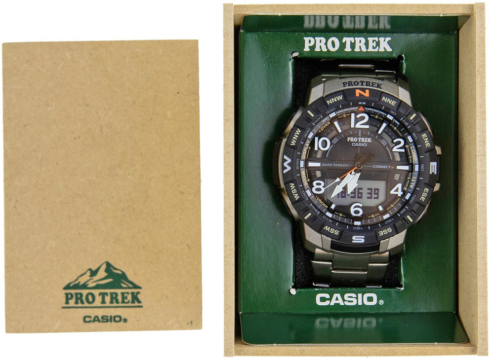 Японские наручные часы Casio Pro Trek PRT-B50T-7ER
