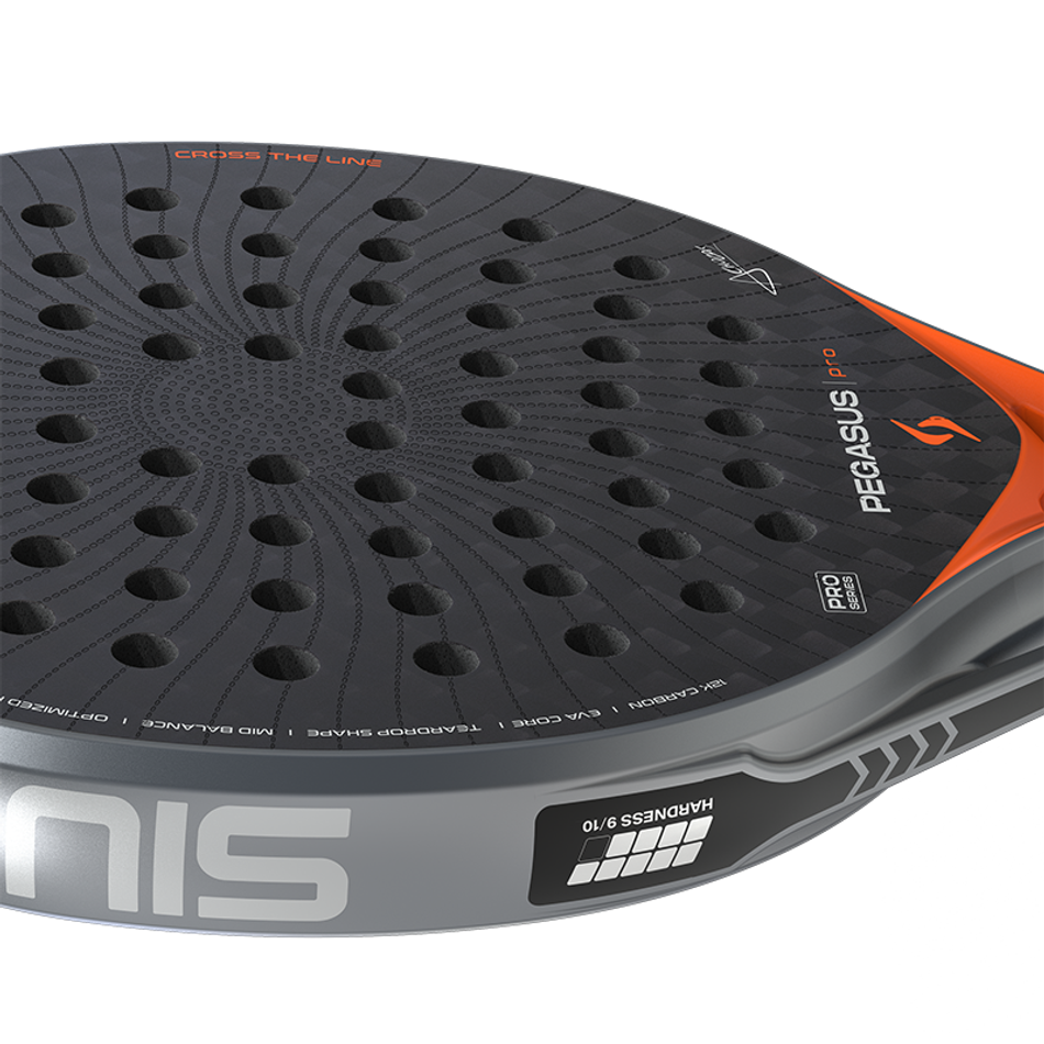 Ракетка для падел Pegasus Pro 2026 Lava Orange мощь