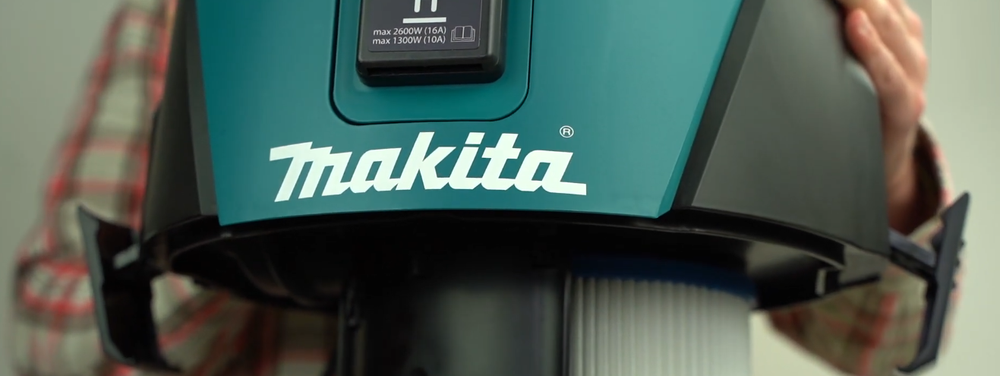Новинка! Пылесос строительный Makita VC 2012L 1 кВт 20 л, L-класса, для сухой и влажной уборки. Может работать в паре с электроинструментом мощностью до 2600 Вт VC2012L