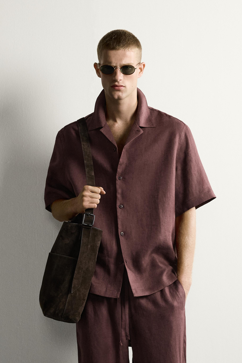РУБАШКА RELAXED FIT ИЗ 100% ЛЬНА — ZARA · 5070/904