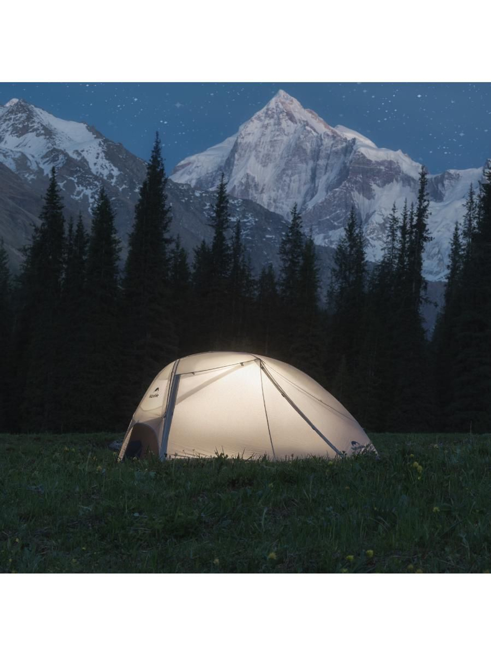Палатка Naturehike Star River UL CNK2450WS022 двухместная бежевая