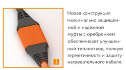Кабель нагревательный "Теплолюкс" Tropix ТЛБЭ 50,0 м/900 Вт