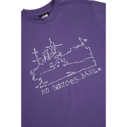 DRAW LOGO T-SHIRT PURPLE