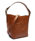 Кожаная сумка через плечо WITLEY LAUREN RALPH LAUREN - коричневый(431950855)