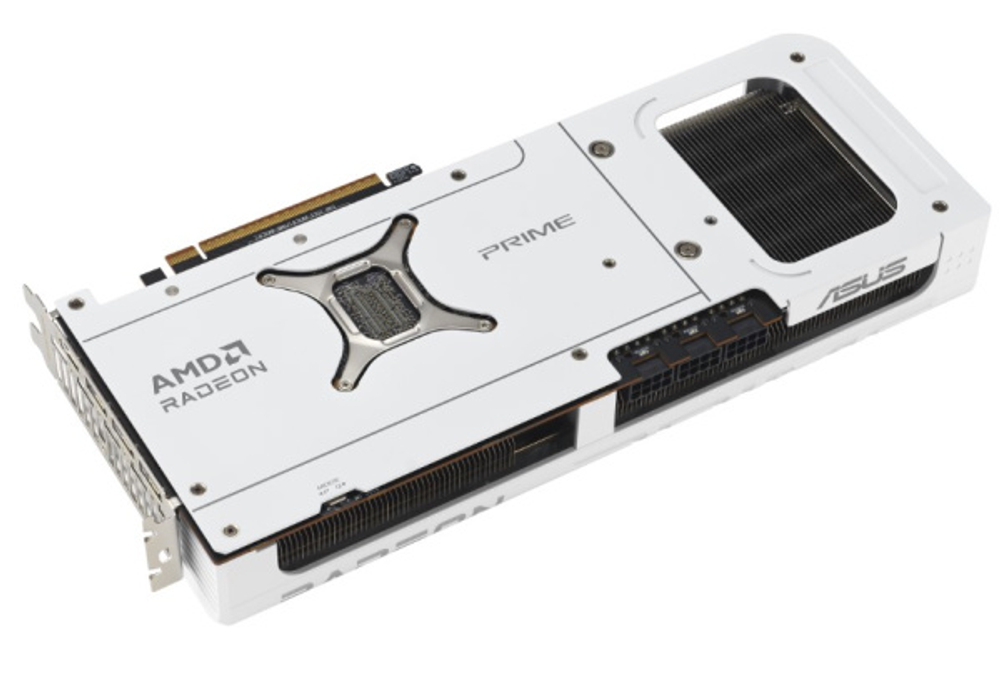 Видеокарта ASUS Radeon RX 9070 XT PRIME OC WHITE (PRIME-RX9070XT-O16G-WHITE)