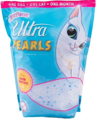 Наполнитель ULTRA PEARLS силикагель, для кошек 10 л