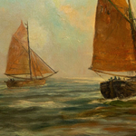 «Парусники в море»