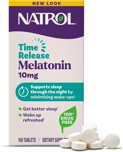 Антиоксидант Natrol Melatonin 10 мг 100 таблеток