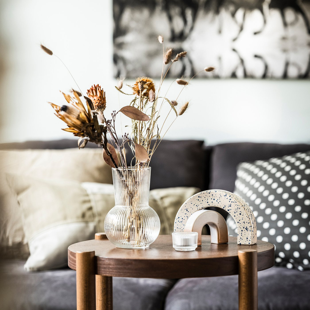 IKEA PÅDRAG  (ИКЕА ПОДРАГ)  -  Ваза - прозрачное стекло 17 см
