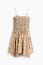 Платье со сборками и бретелями - H&M