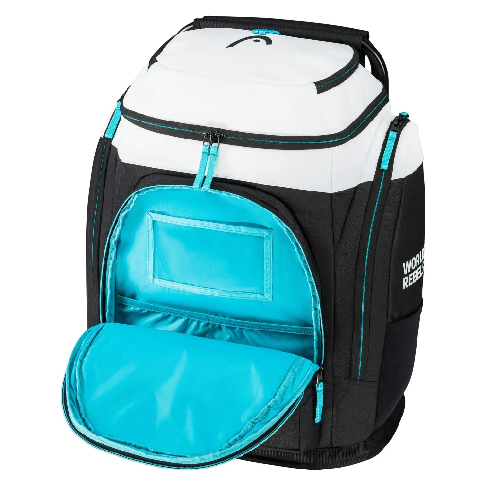 HEAD 383965 Rebels Coaches Backpack тренерский рюкзак со складным стулом Racing, 75 л bl/wh/speed blue