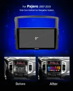 Магнитола для Mitsubishi Pajero 4 2006-2022 - Kuberg OL-9566 Android 10, 4G SIM-слот