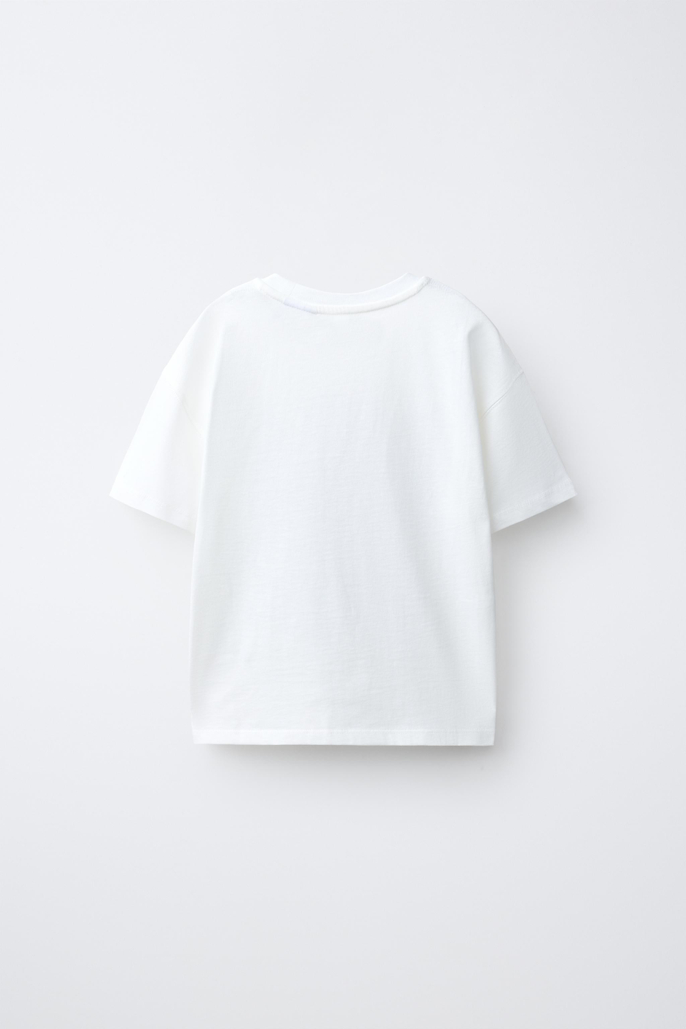 ZARA ФУТБОЛКА С ФОТОПРИНТОМ JENNIE ©™, БЕЛЫЙ