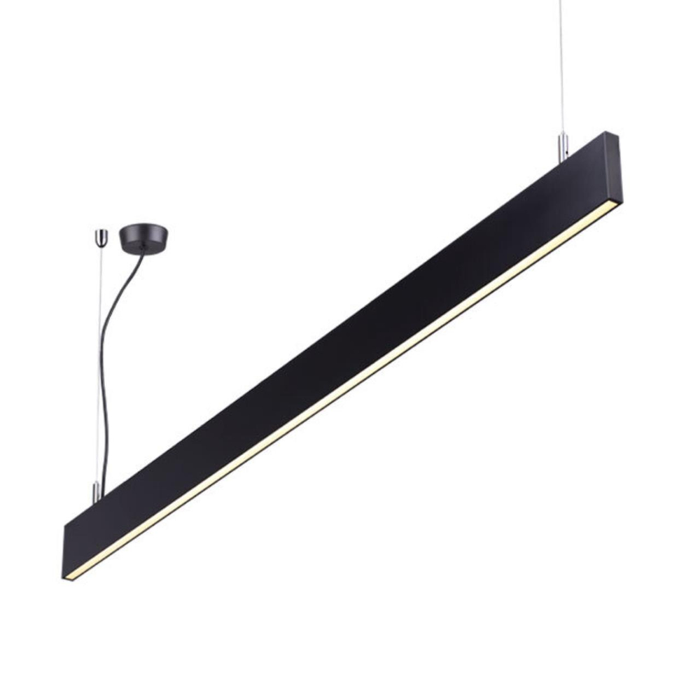 358160 OVER NT19 344 черный Подвесной светильник IP20 LED 4000K 40W 220-240V ITER