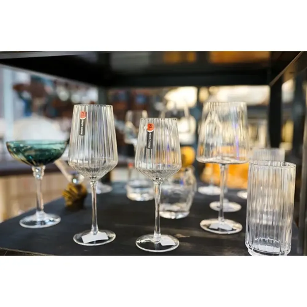 Бокал для вина 485 мл "Streak Optical" d 8,6/6,5 см h24,5 см P.L. - BarWare [6]