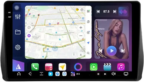 Магнитола для Toyota Wish 2 2009-2017 - FarCar S500-TS20 монитор 10.36" 2K QLED на Android 14, Быстрейшая, CarPlay, 4G SIM-слот