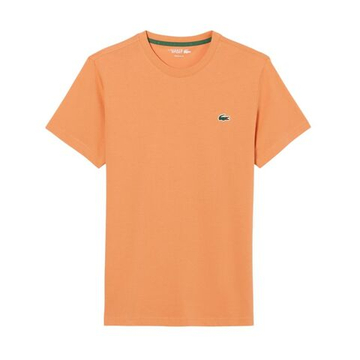 Мужская теннисная футболка Lacoste Ultra Dry Crocodile Graphic - blossom/angie