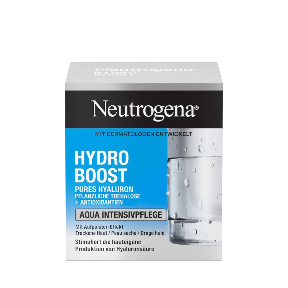 Neutrogena увлажняющий крем для лица Hydro Boost Aqua Intensive, 50 мл (Франция)