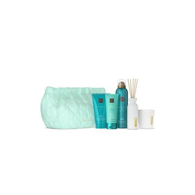 Большой подарочный набор Rituals The Ritual of Karma Large Gift Set (с косметичкой)