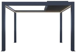Пергола моторизованная 3х4 м Tagliamento Pergola 150 Series, темно-серый