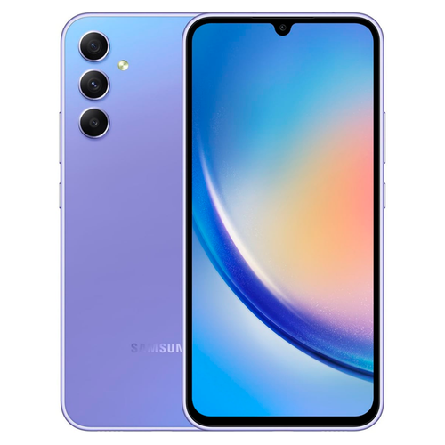 Смартфон Samsung Galaxy A34 5G 8/256GB, Violet (Фиолетовый)