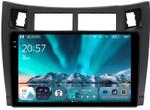 Магнитола для Toyota Vitz 2, Yaris 2 2005-2011 (рамка черная) - Teyes CC4 монитор 9.2" 2K QLED на Android 14, Быстрейшая, Snapdragon 680, DSP, CarPlay, 4G SIM-слот